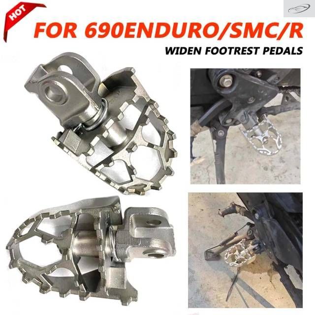 KTM 690 ENDURO SMC R 2008 - 2021 690 SUPER MOTO R 2007 - 2009 Motorcycle Footrests Footpeg Foot Rests Pegs Pedal