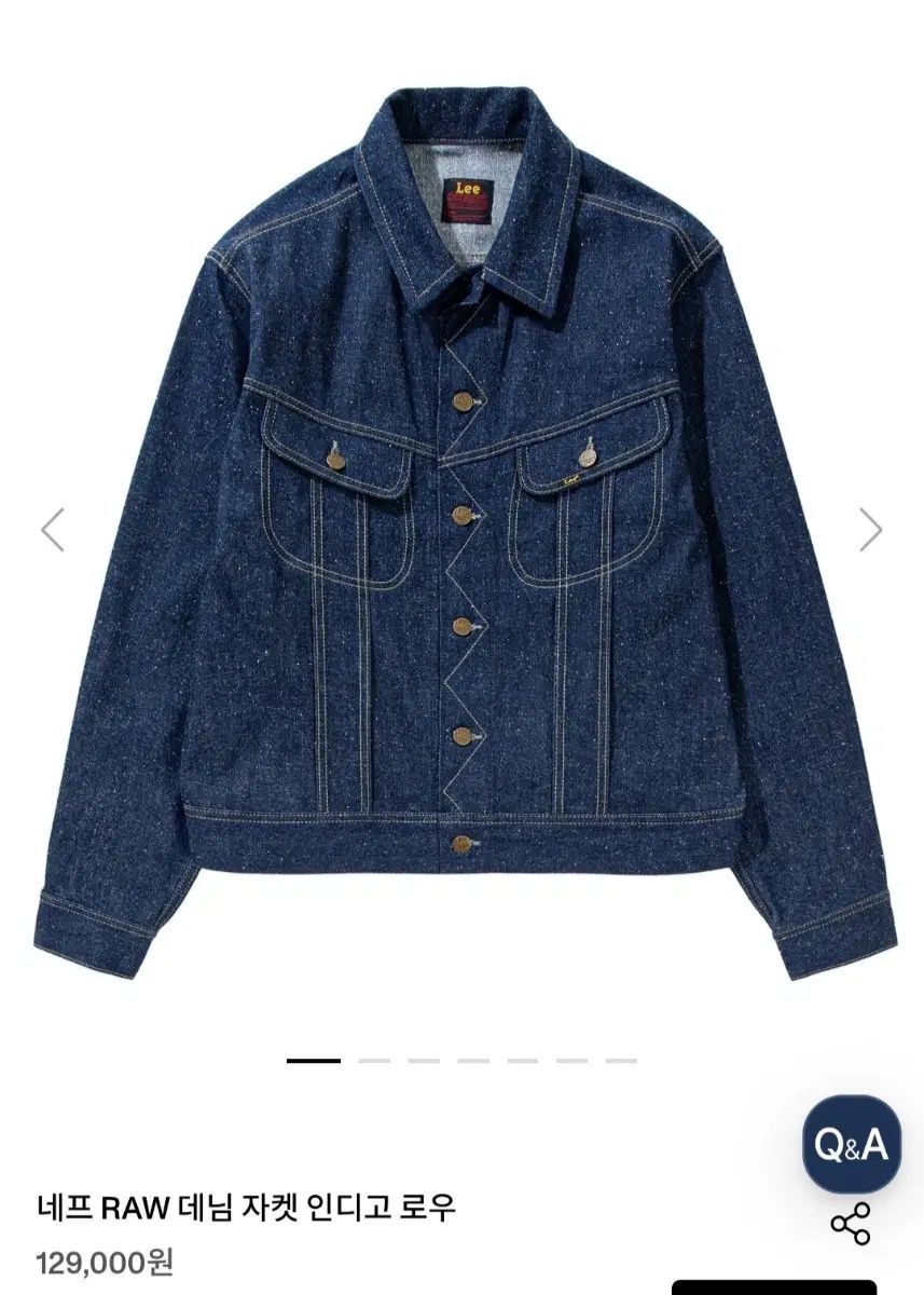 Lee ネフ Raw Indigo ジャケット