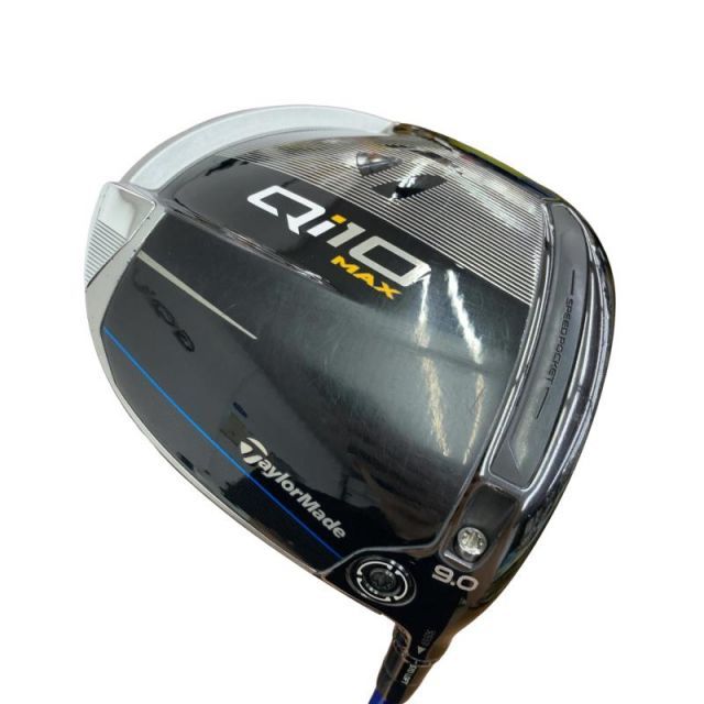 【中古】 テーラーメイド Qi10 MAX 9° ドライバー DR リシャフト (フレックスその他) メンズ 男性用 右利き 右用 Cランク ゴルフクラブ