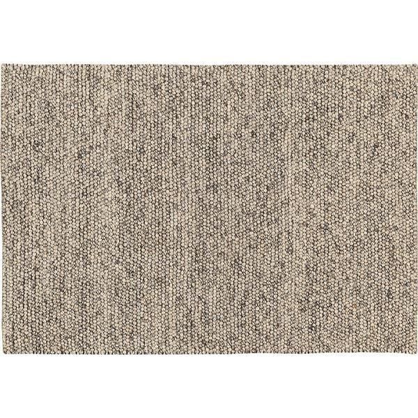 ds-手織り カーペット/ラグマット 〔約130×190cm ダークグレー〕 防炎 ホットカーペット対応 インド製 『マシュー』 プレーベル 30,966円