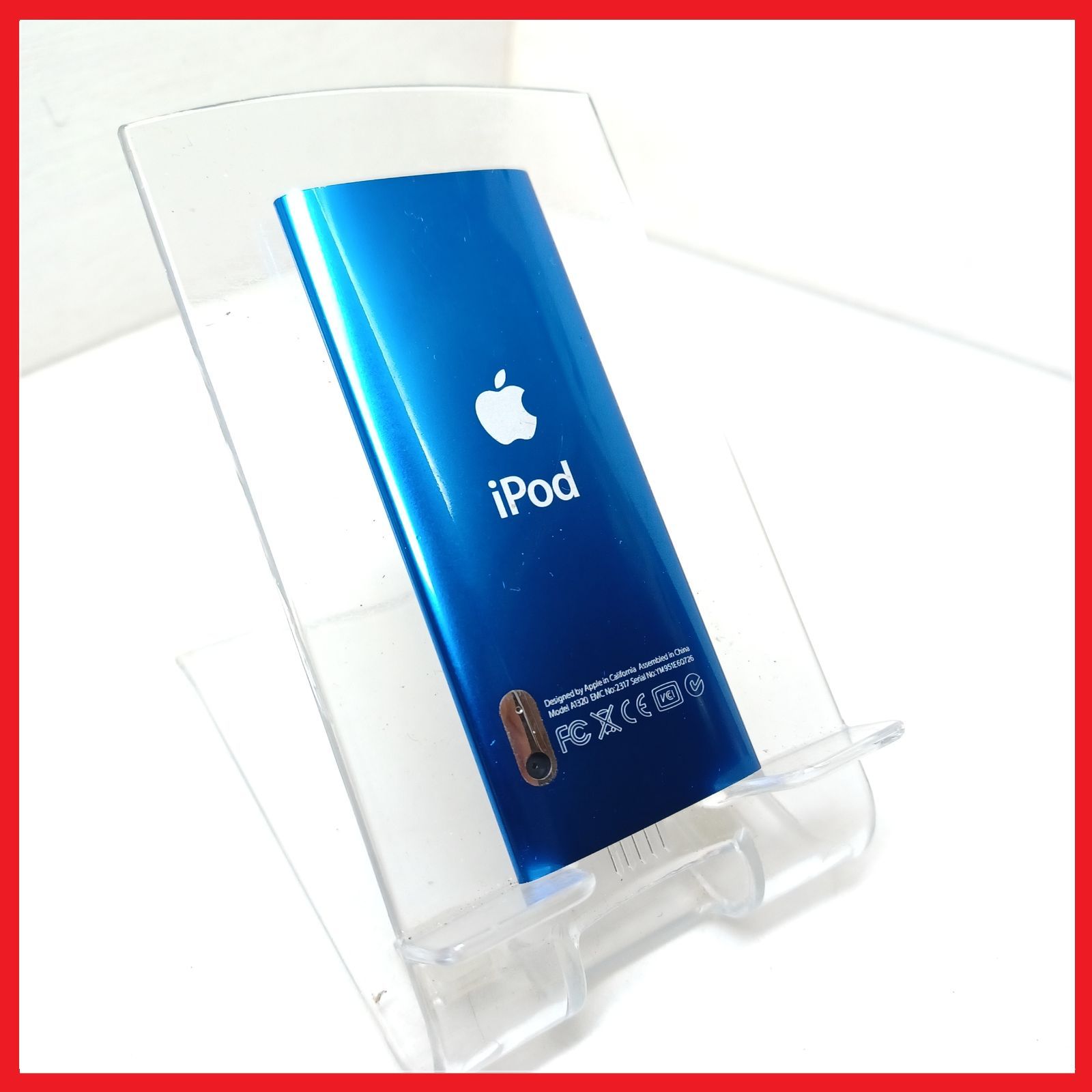 オーディオ】Apple iPod nano（第5世代） 16GB A1320 - メルカリ