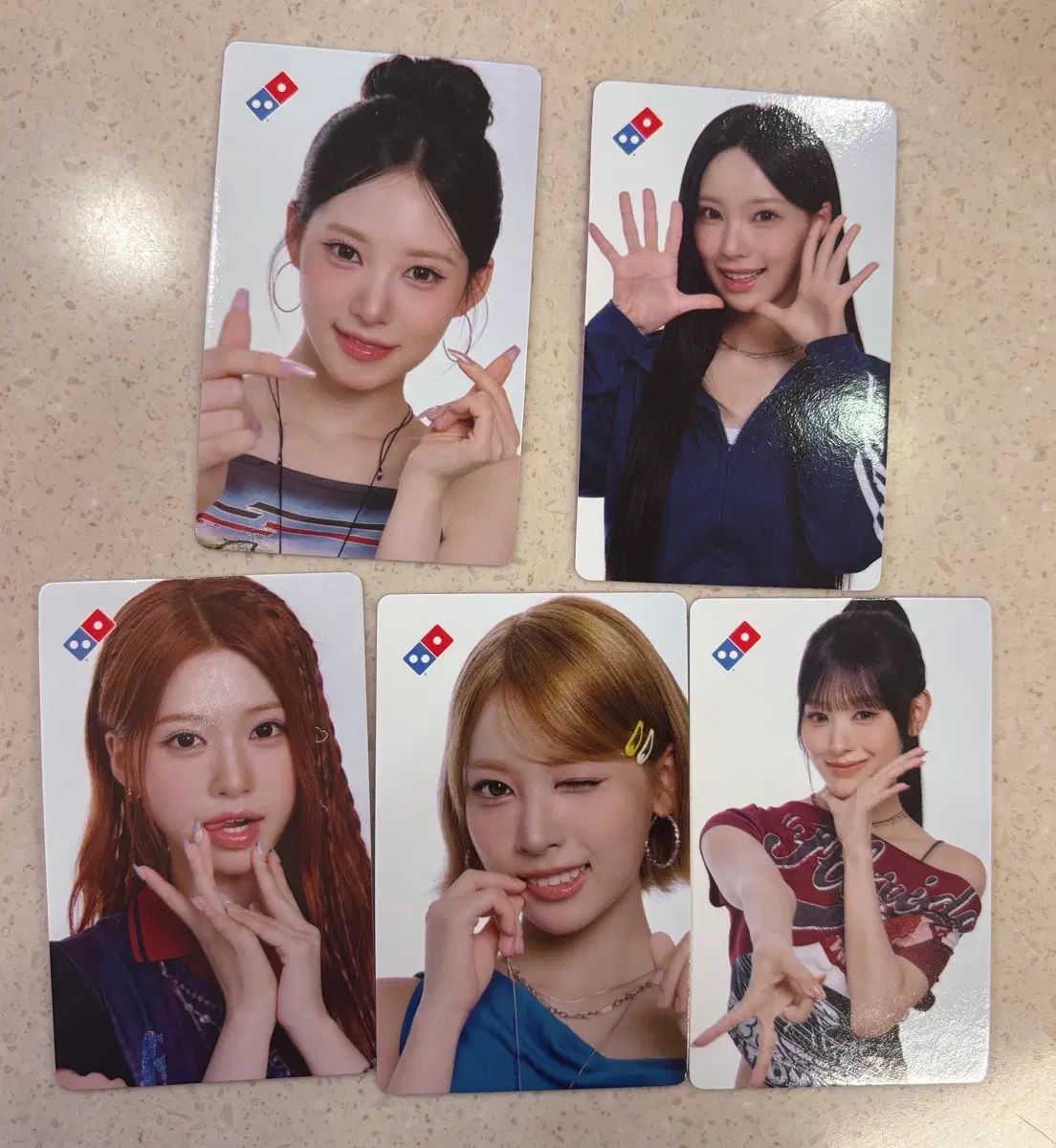 ルセンヌ トレカ 5種 セット ドミノピザ グッズ 【公式通販】