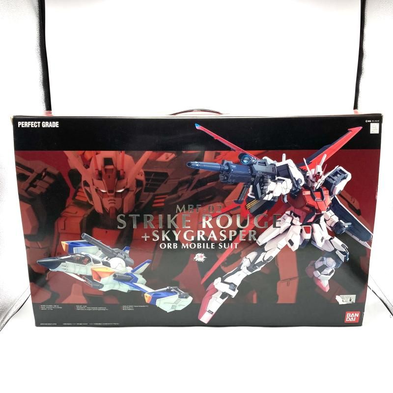【中古】ｶﾞﾝﾀﾞﾑ）ﾊﾞﾝﾀﾞｲ PG 1/60 ｽﾄﾗｲｸﾙｰｼﾞｭ+ｽｶｲｸﾞﾗｽﾊﾟｰ 未組立品[13][240013259943]