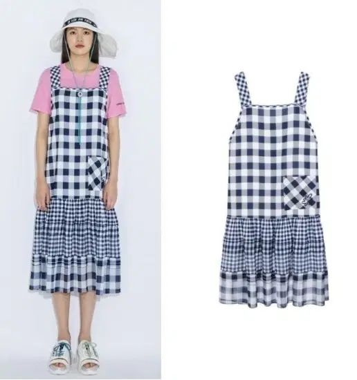 LUCKY CHOUETTE ラッキーシュエトゥ チェック ロング丈ワンピース 21,997円