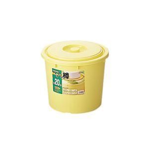 ds-〔14個セット〕 漬物樽 漬物容器 容量20L 直径371×高さ287mm 押し蓋付き キッチン 台所 調理器具 料理道具