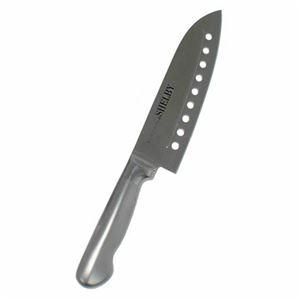 ds-〔48個セット〕 穴明 三徳包丁 刃渡り 16.5cm ステンレス シェルビー 調理器具 料理道具 キッチン 台所 店舗