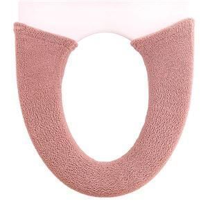 ds-〔140個セット〕 便座カバー/トイレカバー 〔洗浄・暖房型 ベージュ〕 約幅14cm 防滑 洗える エトフトリア 〔お手洗い 御手洗〕