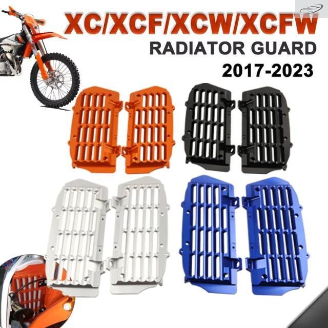 KTM XC 125 150 250 300 400 450 500 XC125 2017-2023 Motorcycle Radiator Guard Grille Protector Cover
