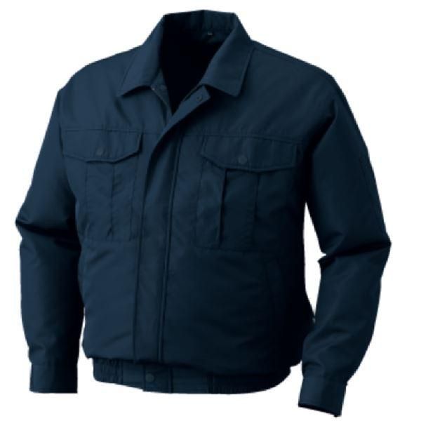 ds-KU90540 空調服 R ポリエステル製長袖ブルゾン 服のみ ネイビー 5L 6,911円