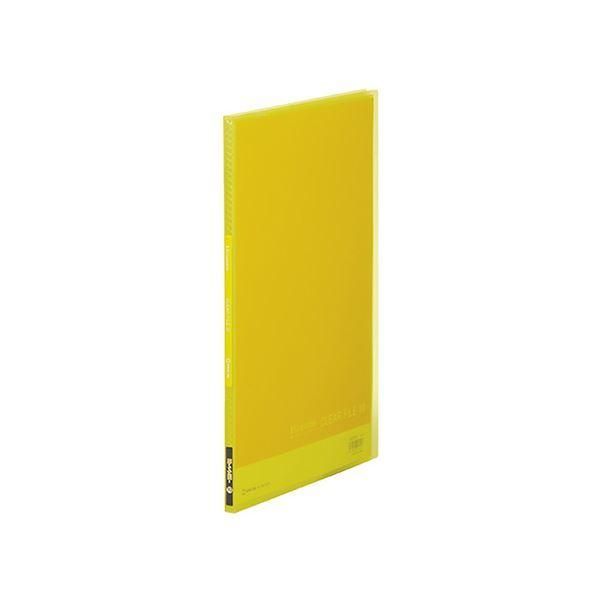ds-（まとめ） キングジム シンプリーズ クリアーファイル A4タテ型 10ポケット 黄 〔×30セット〕