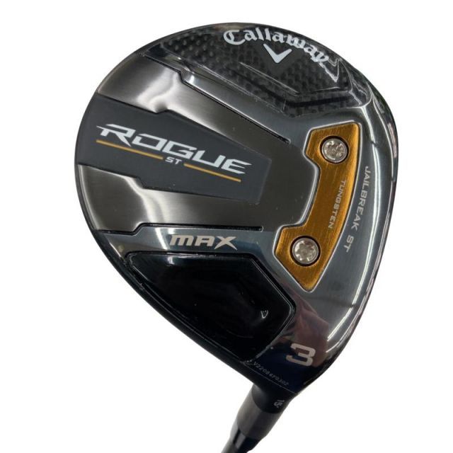 【中古】 キャロウェイ ROGUE ST MAX 3W フェアウェイウッド FW VENTUS 5 for CW(ROGUE ST FW) (フレックスSR) メンズ 男性用 右利き 右用 Cランク ゴルフクラブ