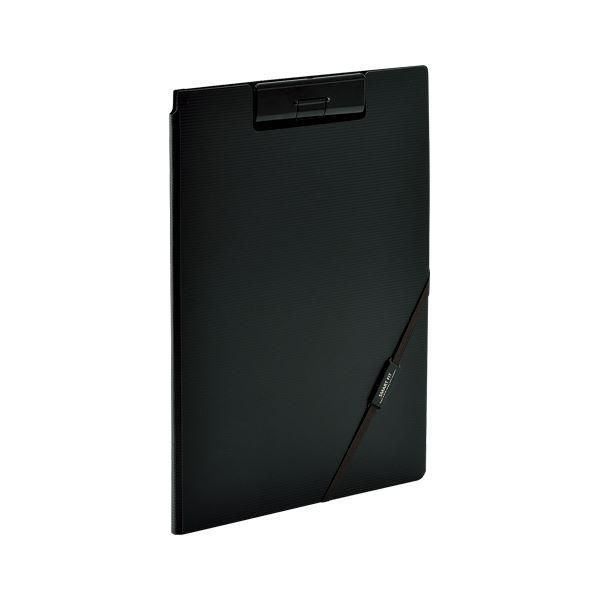 ds-（まとめ） LIHIT LAB SMART FIT クリップファイル A4判 タテ型 ブラック 〔×5セット〕 6,113円