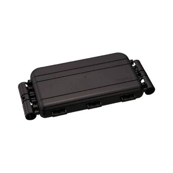 ds-(まとめ) TRUSCO WEEGO こまわりくん兼用ハンドル取付収納ケース ブラック WP-HC-BK 1個 〔×5セット〕