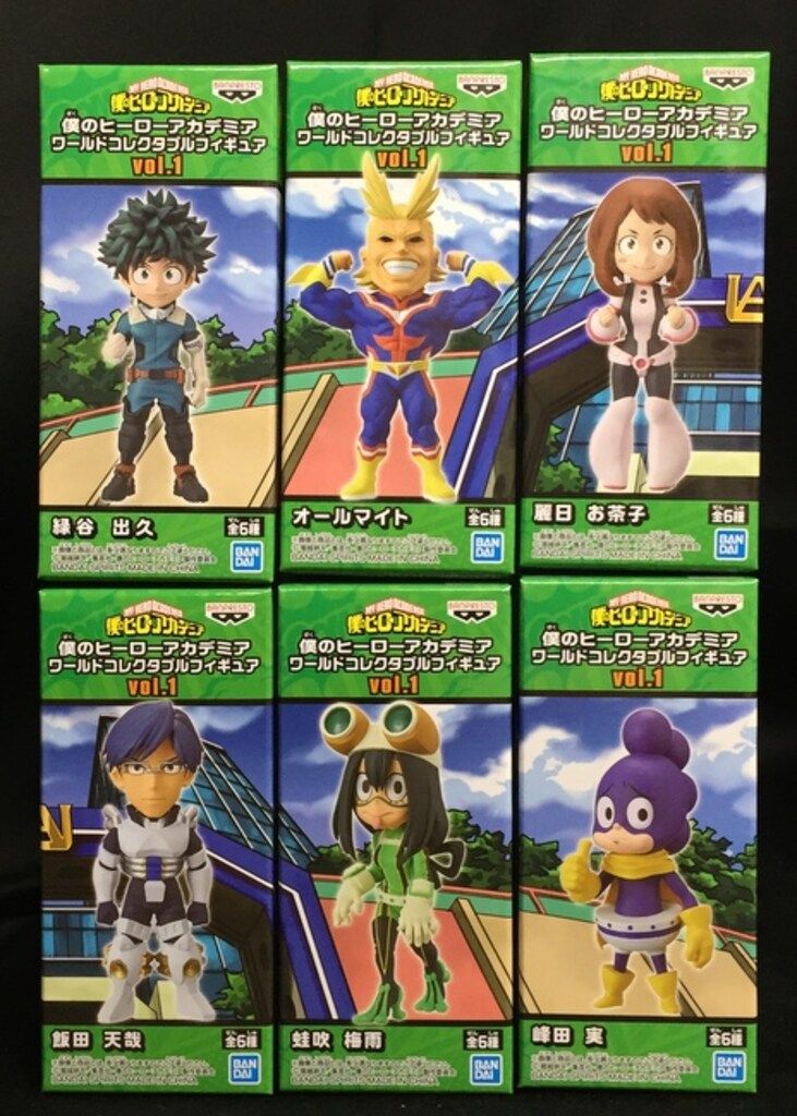 BANDAI SPRITS WCF僕のヒーローアカデミア vol.1 全6種セット 8,250円