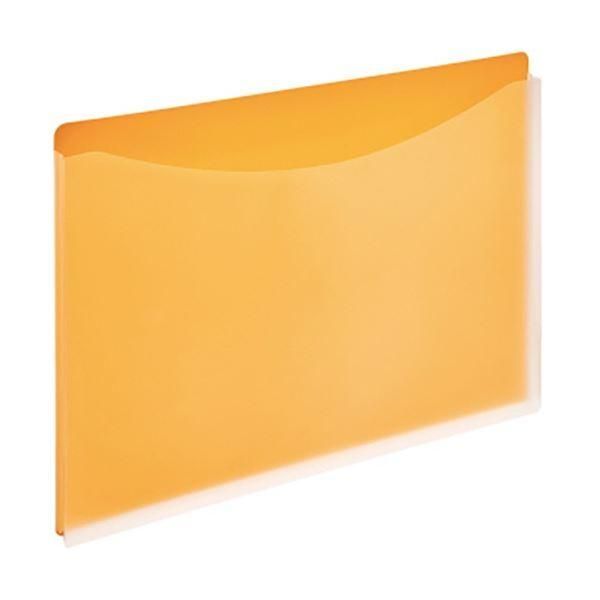 ds-(まとめ) ライオン事務器 ホルダーファイル(ビジカル) A4ヨコ 235×313mm イエロー PH-12B 1冊 〔×50セット〕