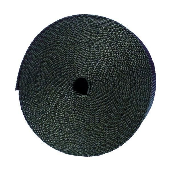 ds-(まとめ) TRUSCO ナイロン平ベル 1.2t×25mm×5m 黒 TNB255-BK 1巻 〔×5セット〕 7,518円