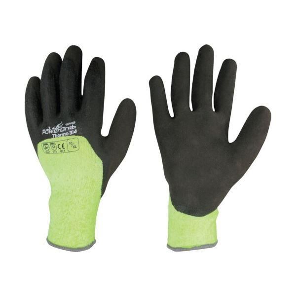 ds-(まとめ) 東和コーポレーション PowerGrabThermo 3/4 10/XL イエロー/ダークブラウン PG-346-XL 1双 〔×10セット〕 11,634円