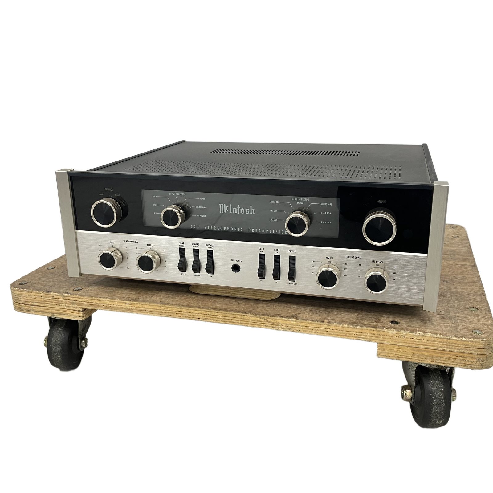 McIntosh マッキントッシュ C22 復刻版 国内正規品 XLRラインモデル
