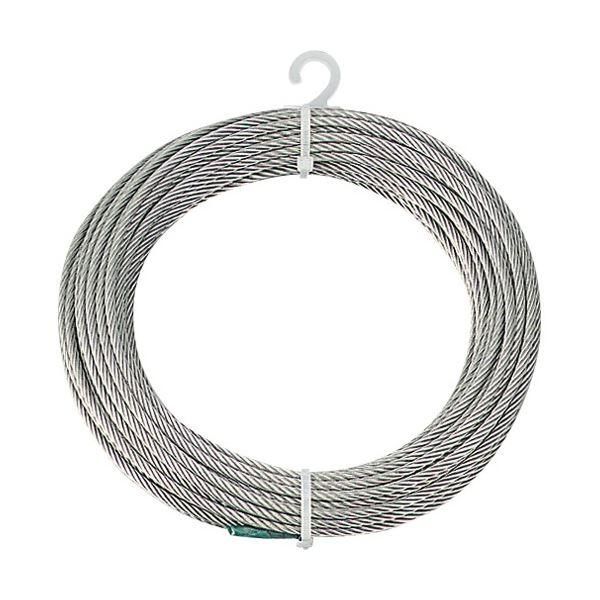 ds-(まとめ) TRUSCO ステンレスワイヤーロープ Φ4mm×10m CWS-4S10 1巻 〔×3セット〕 13,960円