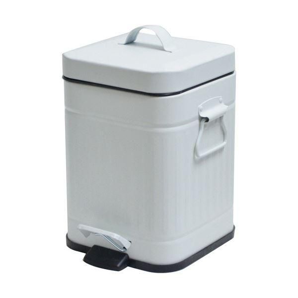 ds-(まとめ) アントレックス b.c.l Galva スクエアダストボックス 3L マットホワイト 1個 〔×5セット〕 10,834円