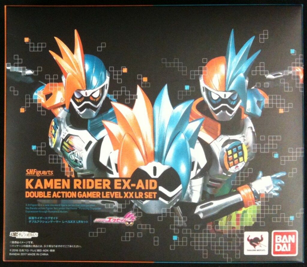 バンダイ S.H.Figuarts 仮面ライダーエグゼイド 仮面ライダーエグゼイド　ダブルアクションゲーマー レベルXX LRセット 11,055円