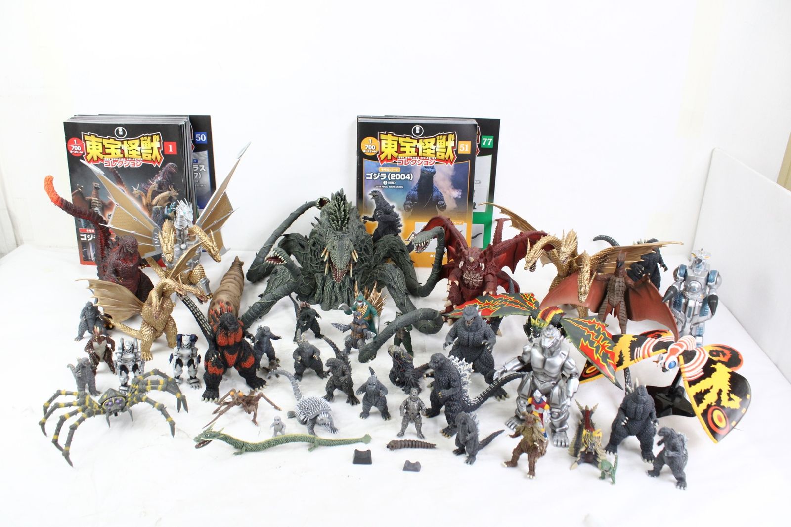 デアゴスティーニ 東宝怪獣コレクション 1-77巻セット ビオランテ デストロイア ゴジラ 機龍フィギュア ホビー ITIM4LYZS55Y-D-A45-byebye