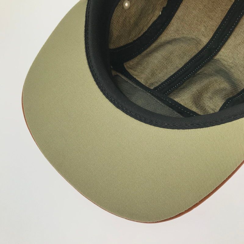 中古品】 SUPREME シュプリーム 15AW DENIM LEATHER VISOR CAMP CAP