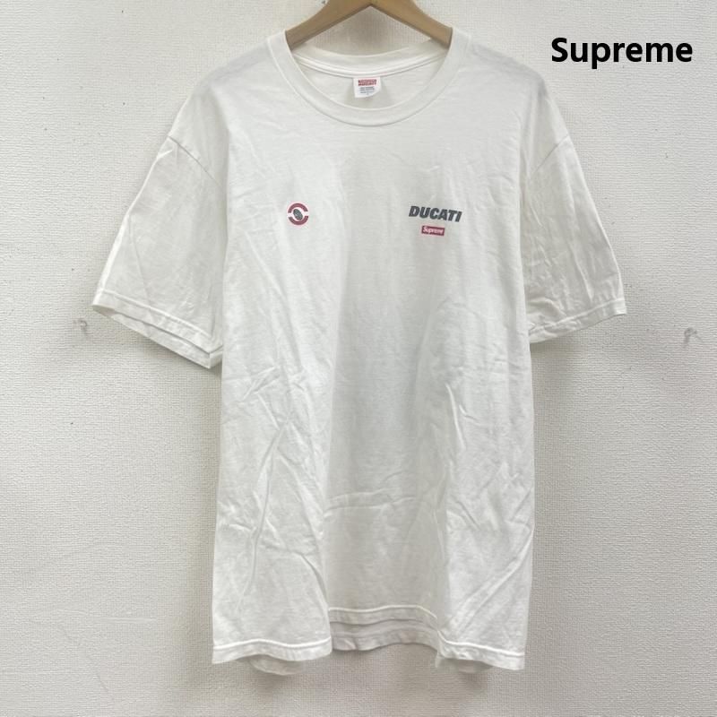 シュプリーム 24ss Ducati コラボ Ducati Logos Tee プリント Tシャツ メンズ L ISItems【USED】【古着】【中古】50165145