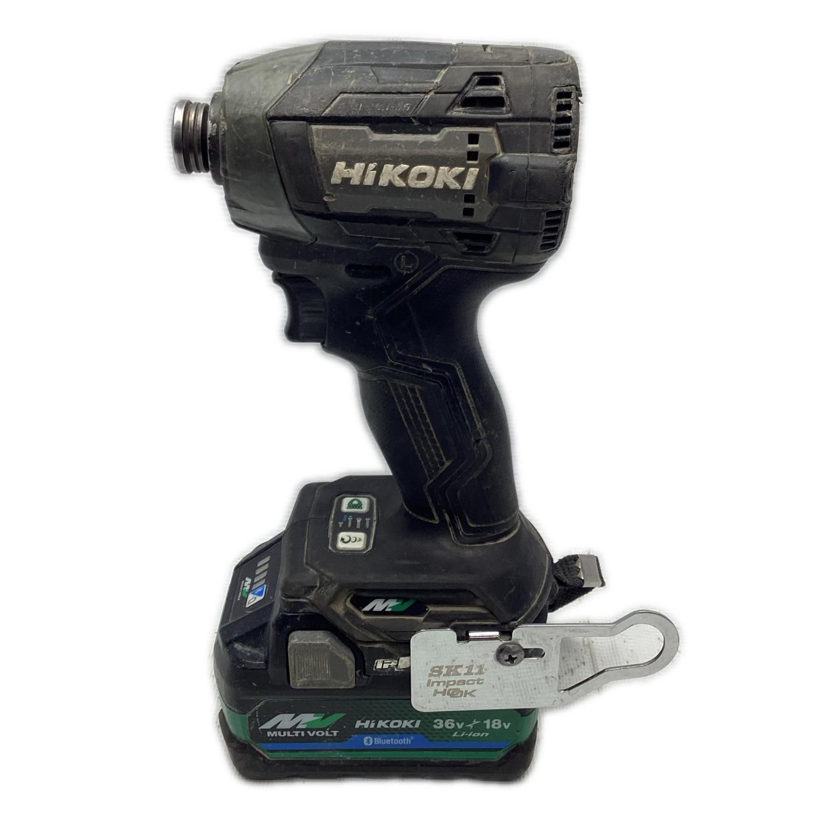 HiKOKI ハイコーキ インパクトドライバ WH36DD ブラック やや傷や汚れあり