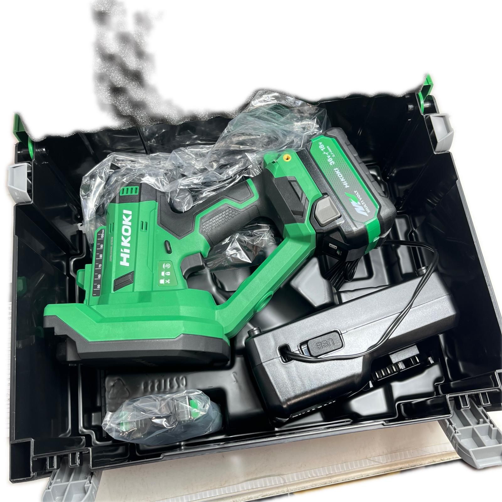 HiKOKI ハイコーキ 全ネジカッタ 充電器・充電池1個・ケース付 未使用品 CL18DA(XPZ)
