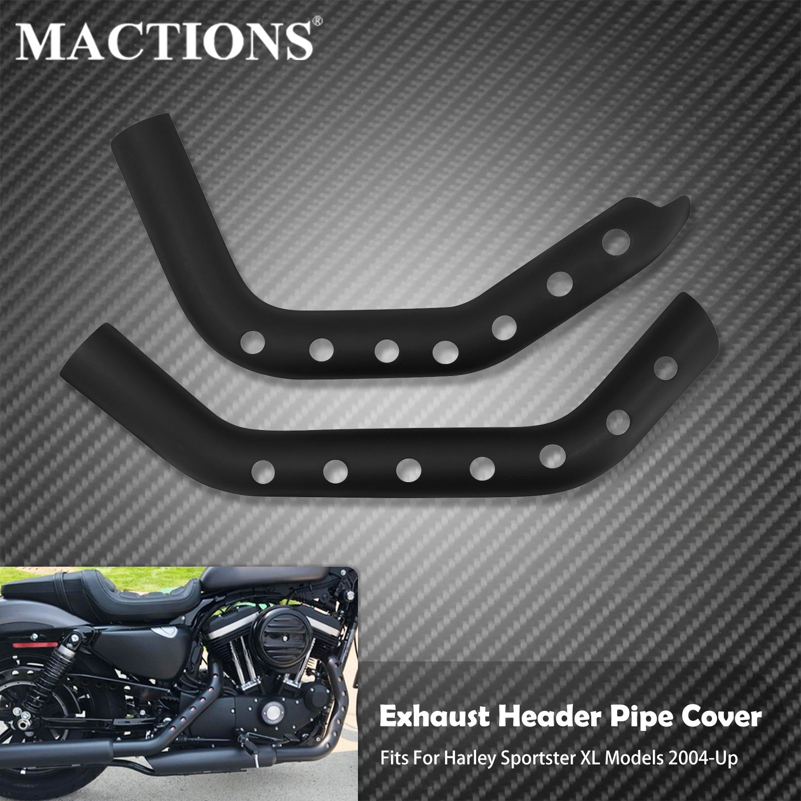 MACTIONS ハーレー スポーツスター XL883 XL1200 XL48 XL72 アイアン