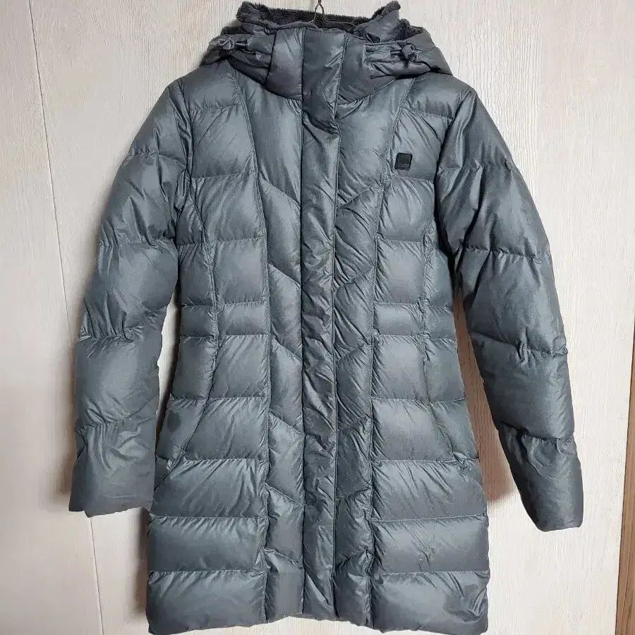 THE NORTH FACE ザノースフェイス ダウンジャケット ロング丈 ダウンコート ダウンジャケット ロング丈 グレー s