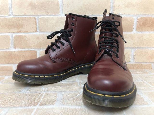 【中古】 Dr. Martens ドクターマーチン 8 ホールブーツ 1460 チェリーレッド 111426692