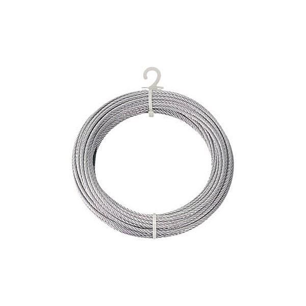 ds-(まとめ) TRUSCO メッキ付ワイヤロープ Φ3mm×30m CWM-3S30 1本 〔×3セット〕