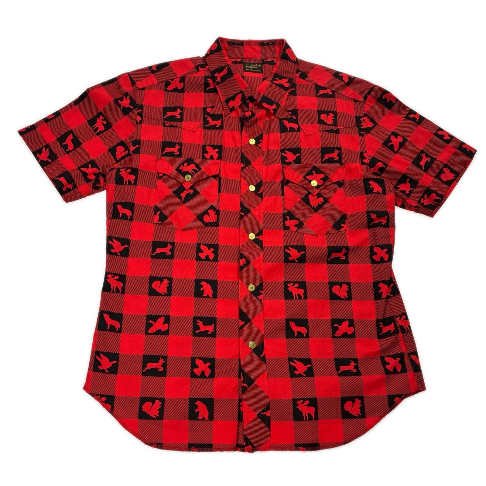 TENDERLOIN テンダーロイン ウィンチェスター 半袖シャツ SIZE XS メンズ レッド 8,085円