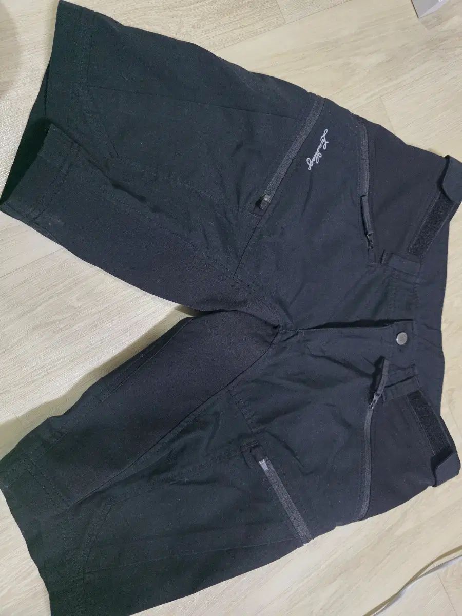 DAKS 麻マーケ2 ハーフパンツ(ブラック)