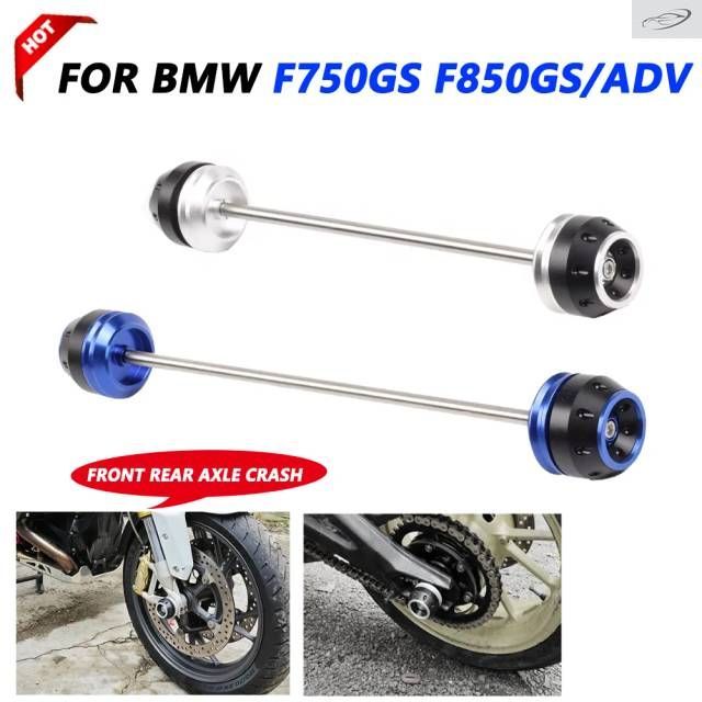 BMW F750GS F850GS ADV Motorcycle Rear Front Axle k Crash Sliders Wheel Protector 6,440円