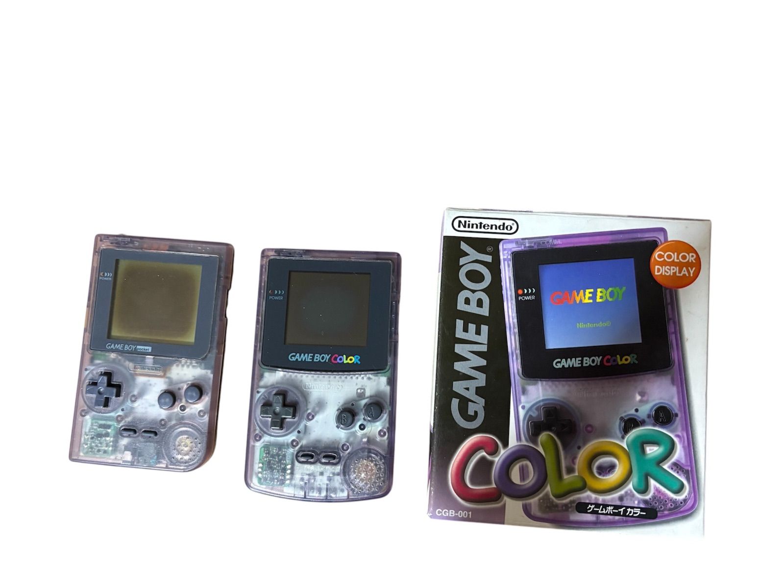 ジャンク ゲームボーイカラー 箱付き、ゲームボーイポケット - メルカリ