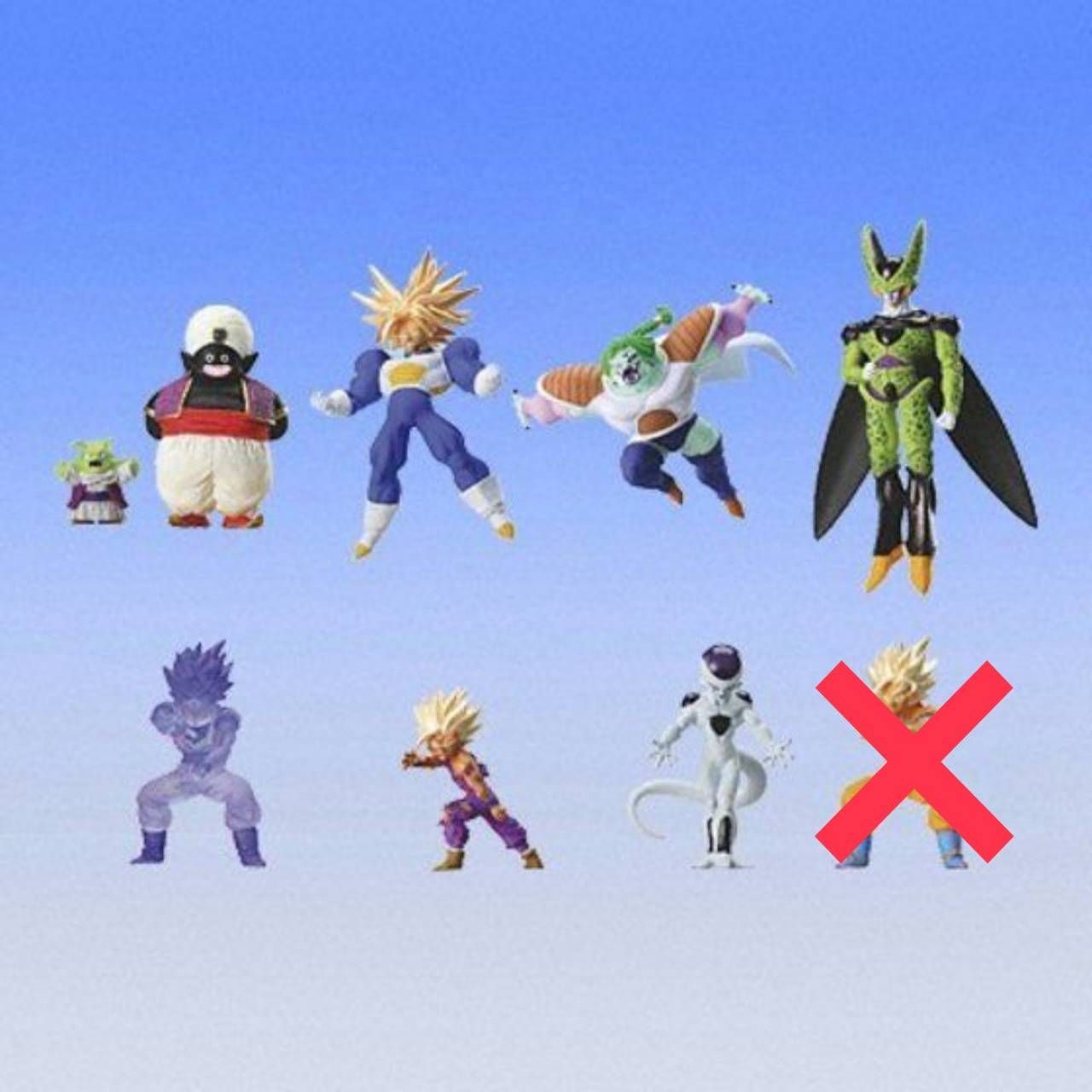 【新品・未開封】 ドラゴンボール DRAGON BALL フィギュア まとめ売り 7種セット】未開封 HGシリーズ ドラゴンボールZ14 ～完全消滅