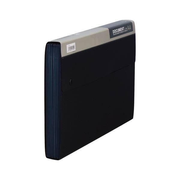ds-キングジム ドキュメントファイル A4・Lタイプ PP表紙 13ポケット 黒 2276 1セット(5冊) 10,037円