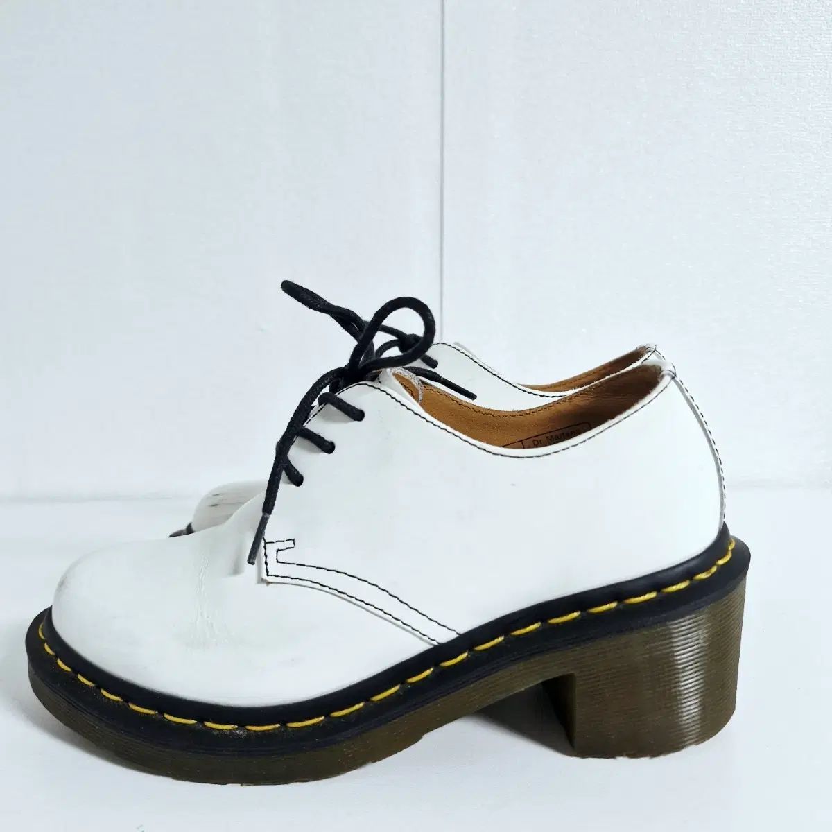DR. MARTENS ドクターマーチン ア麻ウール 3ホール 靴 (uk3/225) 6,021円