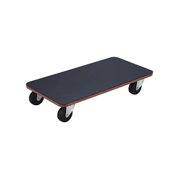 ds-TRUSCO 合板平台車 プティカルゴ 600×300mm ゴム張り ゴム車 PCG-3060G 1台 組立品