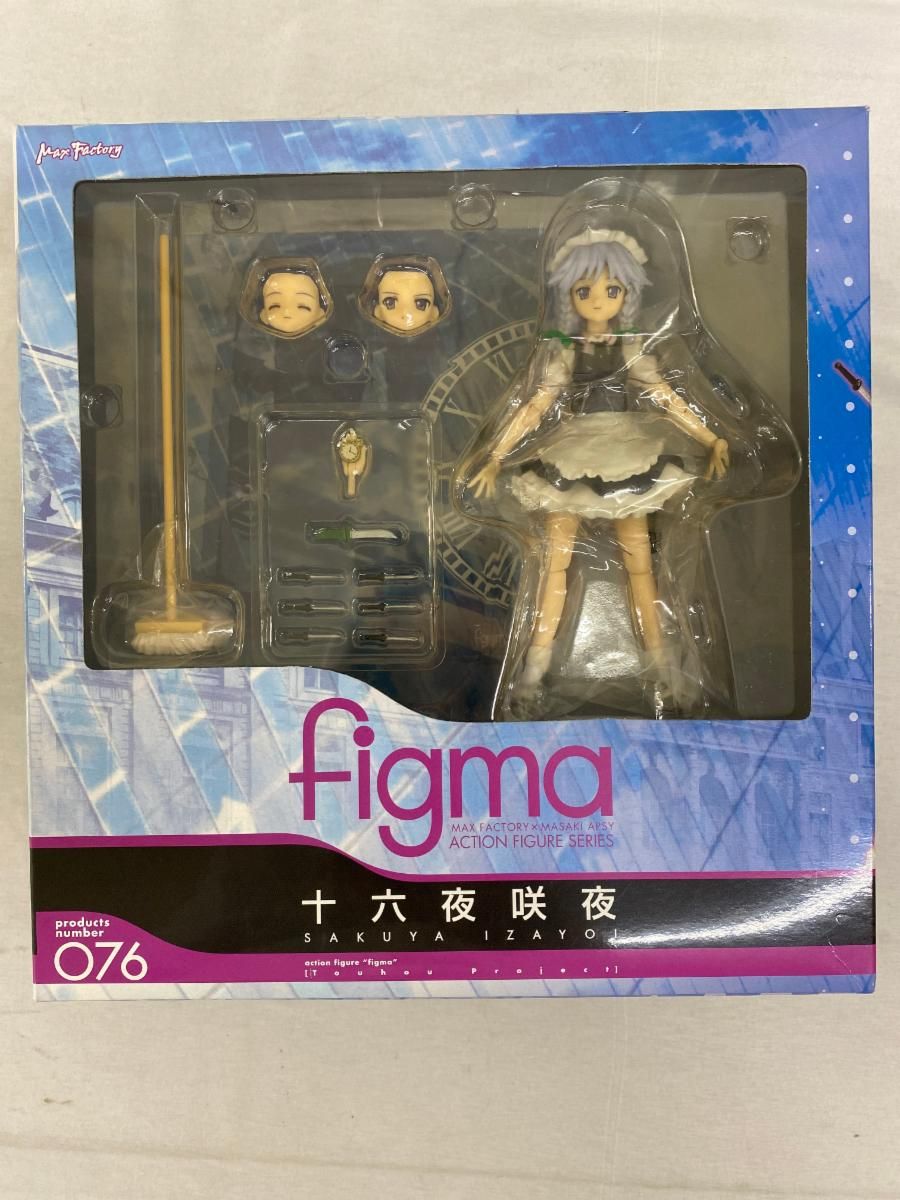 未開封】figma 076 東方Project フィギュア 十六夜咲夜 - メルカリ