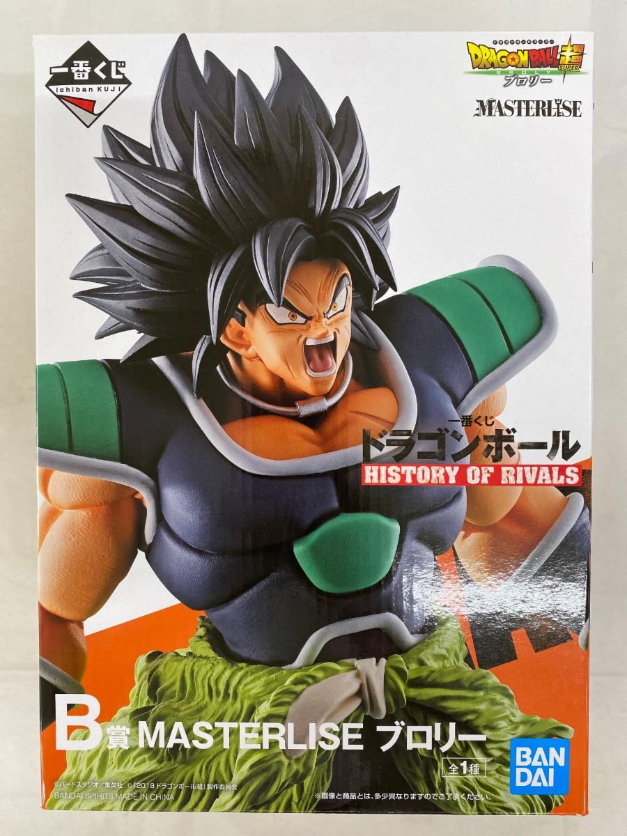 一番くじ 一番くじ ドラゴンボール HISTORY OF RIVALS B賞 MASTERLISE ブロリーサイズ：約26.5cm