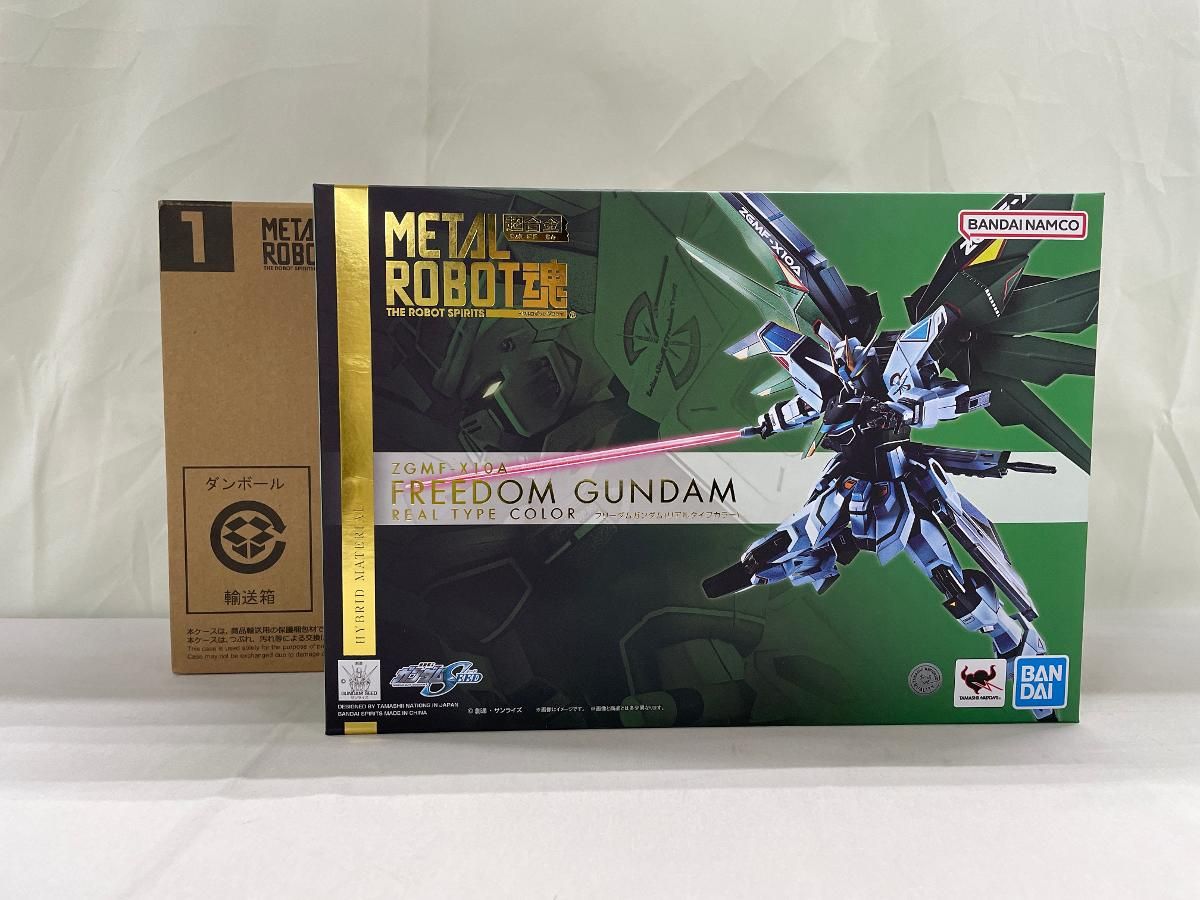 未開封】METAL ROBOT魂 ＜SIDE MS＞ フリーダムガンダム(リアルタイプ