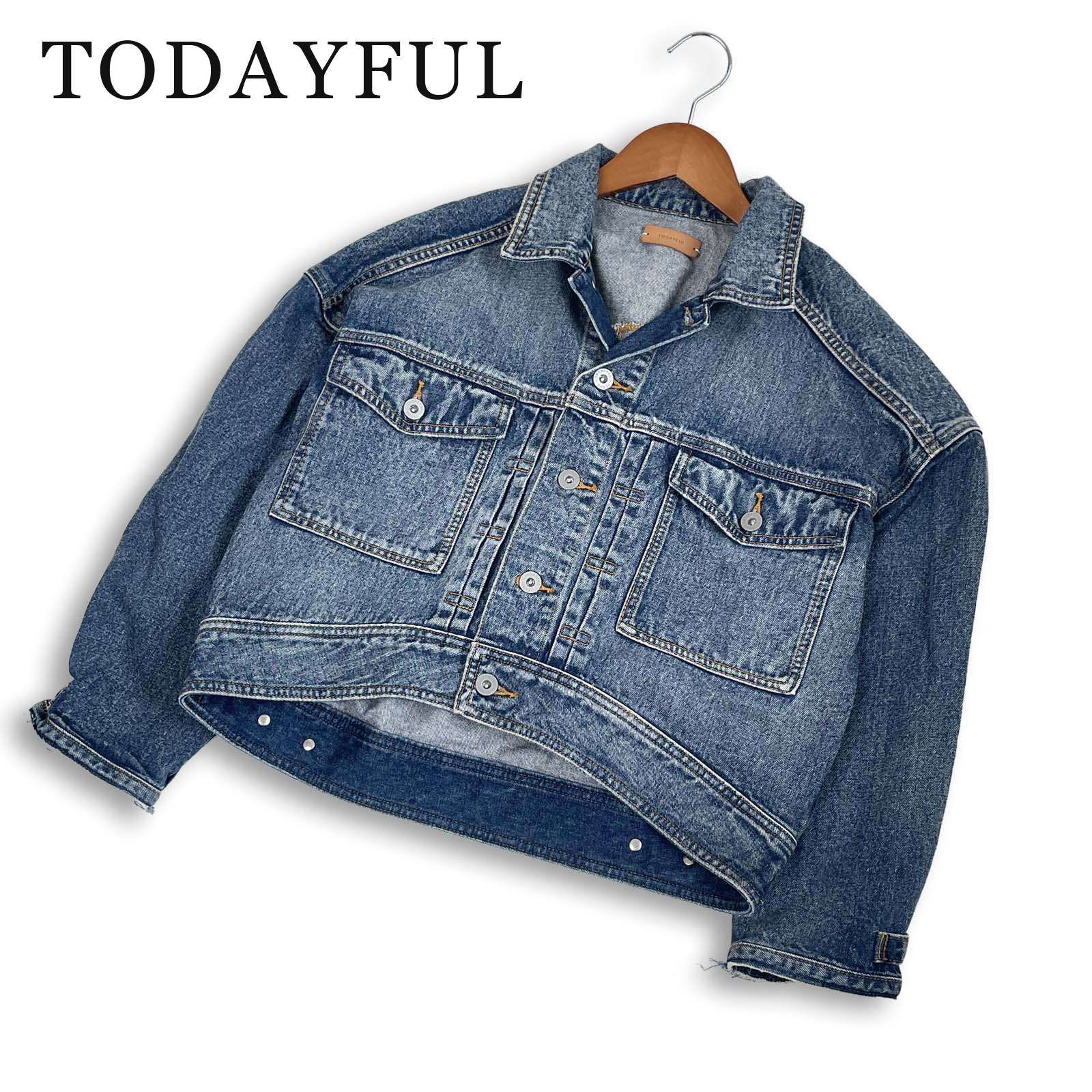 TODAYFUL トゥデイフル USED加工☆ カットオフ ビッグシルエット 