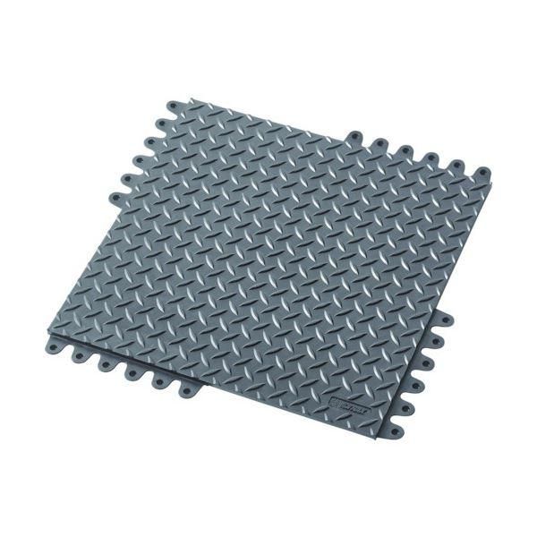 ds-CHECKERS NOTRAXモジュラー式 マット ディーフレックス 耐油タイプ 約450×450mm ブラック 572S1818BL 1枚