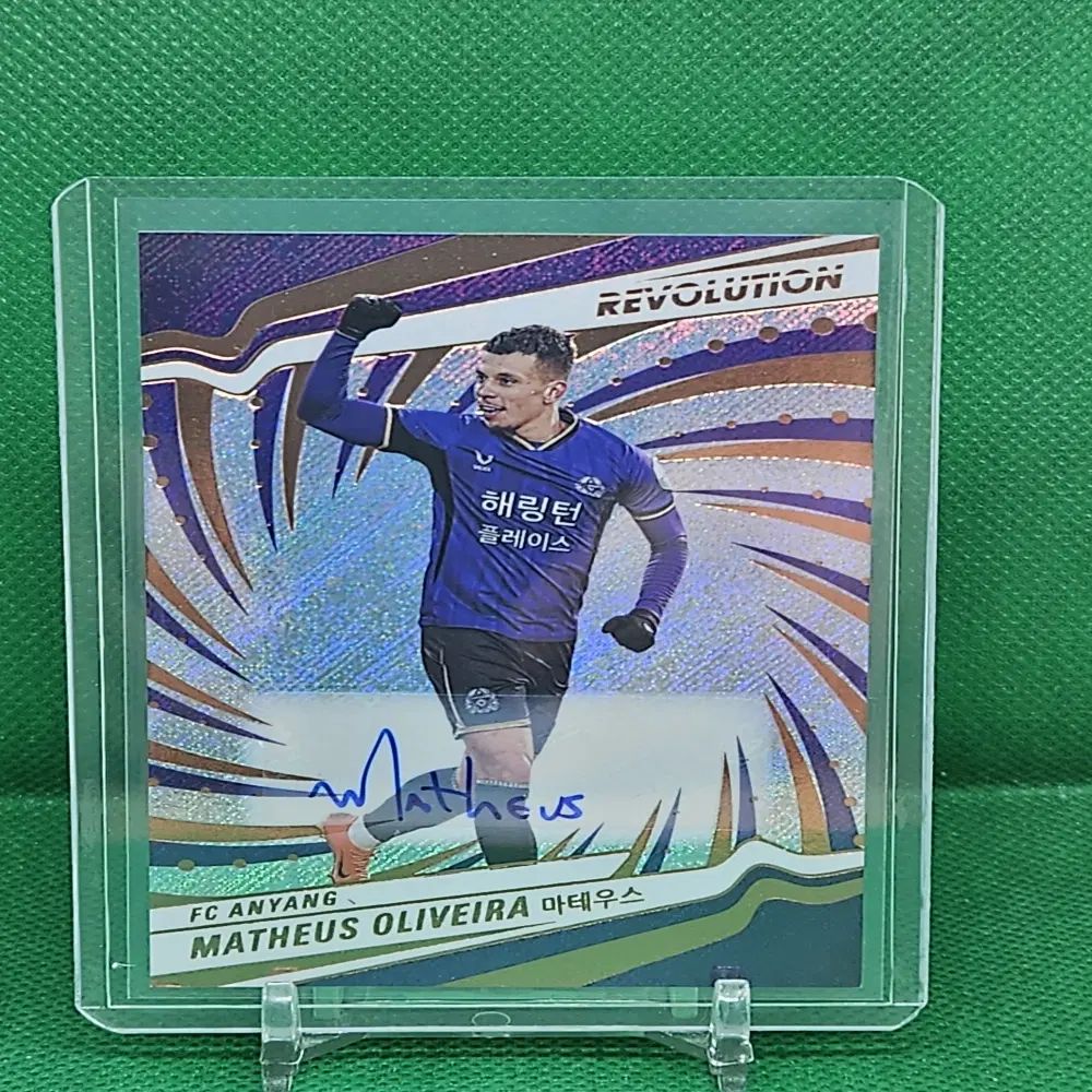 2026 Panini パニーニ Revolution Heart リー Kリーグ マスキングテープ Mathuseus (Anyang) サインカード (08/39)