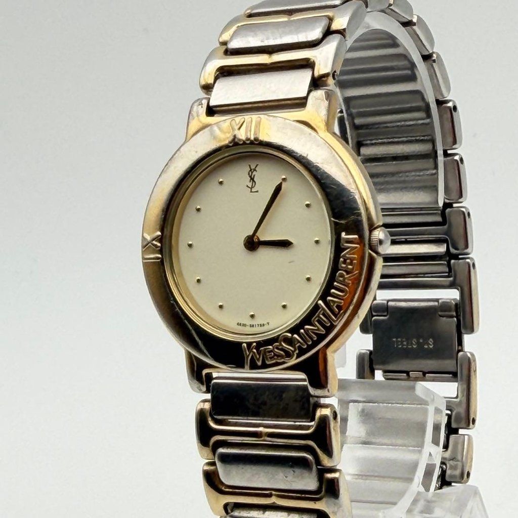 YVES SAINT LAURENT レディース 腕時計 クォーツ 新品電池 7,275円