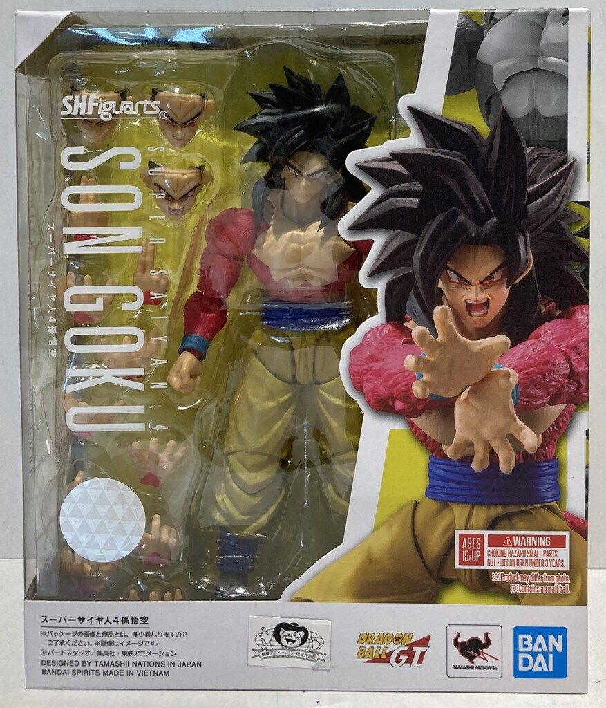 バンダイ S.H.Figuarts ドラゴンボールGT スーパーサイヤ人4 孫悟空
